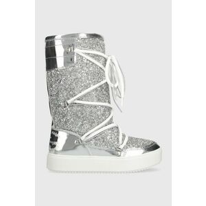 Chiara Ferragni cizme de iarna culoarea argintiu, CF3260_004 imagine