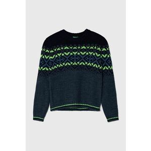 United Colors of Benetton pulover pentru copii din amestec de lana imagine