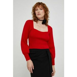 Answear Lab pulover femei, culoarea rosu, light imagine