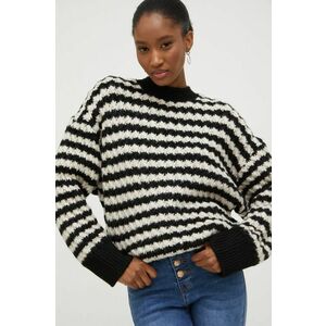 Answear Lab pulover femei, culoarea negru, călduros imagine