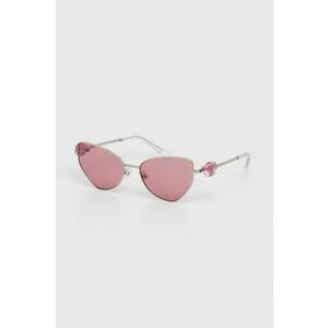 Swarovski ochelari de soare 5679531 LUCENT culoarea roz imagine