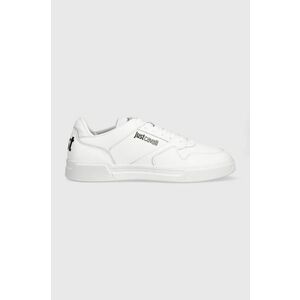 Just Cavalli sneakers din piele culoarea alb, 75QA3SB6 ZP381 003 imagine