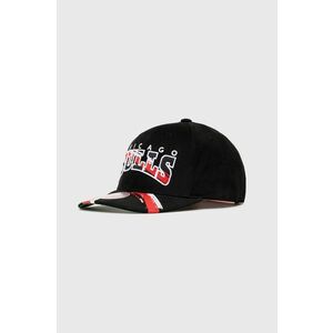 Mitchell&Ness șapcă de baseball din bumbac CHICAGO BULLS culoarea negru, cu imprimeu imagine