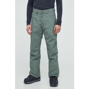 Quiksilver pantaloni barbati, culoarea verde imagine