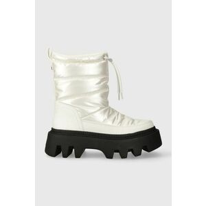 Buffalo cizme de iarna Flora Puffer Boot culoarea alb, 1622360 imagine
