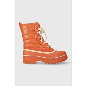 Sorel cizme de iarna CARIBOU ROYAL WP culoarea portocaliu, 2055871 imagine