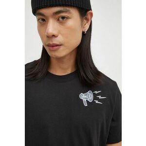G-Star Raw tricou din bumbac barbati, culoarea negru, cu imprimeu imagine