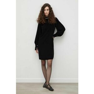 Bruuns Bazaar rochie culoarea negru, mini, drept imagine