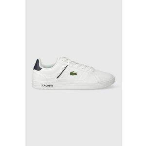 Lacoste sneakers din piele EUROPA PRO 123 1 SMA culoarea alb, 45SMA0116 imagine