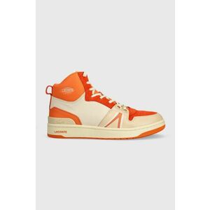 Lacoste sneakers din piele L001 MID culoarea portocaliu, 46SFA0027 imagine