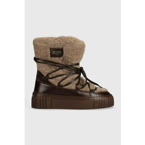 Gant cizme de iarna Snowmont culoarea maro, 27541370.G240 imagine