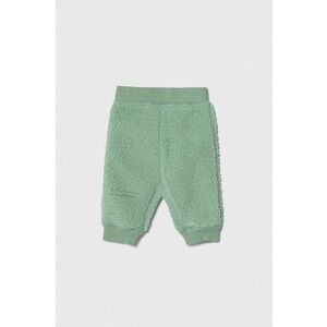 United Colors of Benetton pantaloni reversibili culoarea verde, modelator imagine