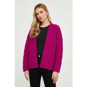 Answear Lab cardigan de lana culoarea roz, călduros imagine