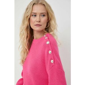 Morgan pulover femei, culoarea roz imagine
