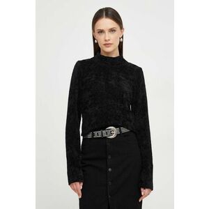 Answear Lab pulover femei, culoarea negru, light, cu turtleneck imagine