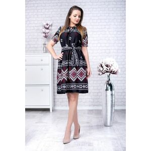 Rochie cu motive traditionale Ilinca 2 imagine