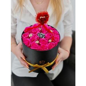 Set cadou - Trandafiri sapun - Alina 2 imagine