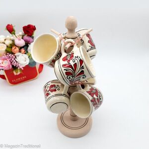 Set canute tuica visinata ceramica de Corund 4 imagine
