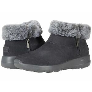 Incaltaminte Femei SKECHERS On-The-Go Joy - Savvy Ankle Boot Charcoal imagine