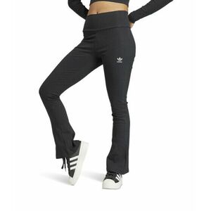Imbracaminte Femei adidas Originals Essentials Rib Flared Pants Black imagine