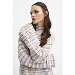 Medicine pulover femei, călduros, cu turtleneck imagine