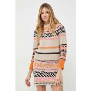 MAX&Co. pulover din amestec de lana femei, culoarea bej, călduros imagine
