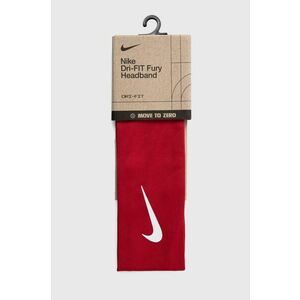 Nike bentita pentru cap Fury 3.0 culoarea rosu imagine