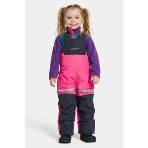 Didriksons pantaloni de schi pentru copii BJÄRVEN KD BIB PANT culoarea roz imagine