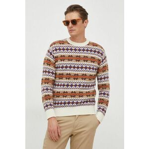 United Colors of Benetton pulover de lana barbati, călduros imagine