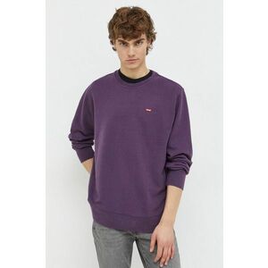 Levi's bluza barbati, culoarea violet, neted imagine