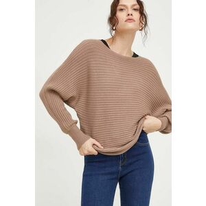 Answear Lab pulover femei, culoarea maro, light imagine