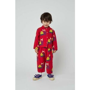 Bobo Choses pijamale pentru bebelusi culoarea rosu, modelator imagine