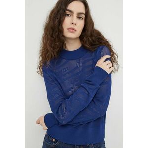 G-Star Raw pulover femei, culoarea albastru marin, light imagine