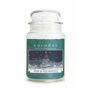 Cocodor lumanare aromata Christmas Pine & Cedarwood 550 g imagine