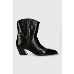 Vagabond Shoemakers cizme de piele ALINA femei, culoarea negru, cu toc drept, 5421.160.20 imagine