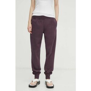 G-Star Raw pantaloni de trening culoarea violet, neted imagine