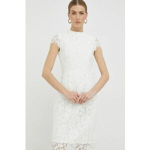 Ivy Oak rochie culoarea alb, mini, mulată IO1100X7044 imagine