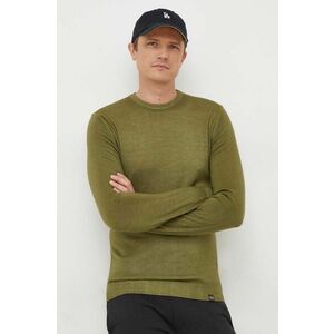 Colmar pulover de lana barbati, culoarea verde, light imagine