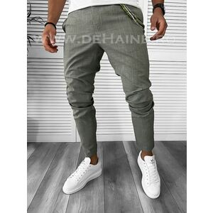 Pantaloni barbati casual regular fit gri B7881 F5-2.3 imagine
