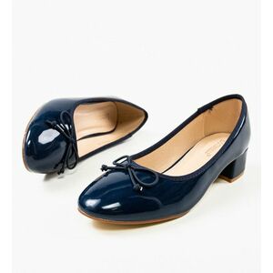 Pantofi dama Canberra Bleumarin imagine