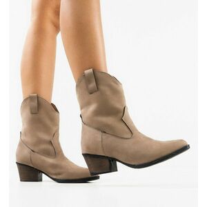 Botine dama Keraby Khaki imagine