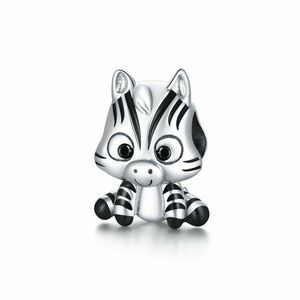 Talisman din argint Little Zebra imagine
