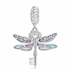 Talisman din Argint Dragonflies Key imagine