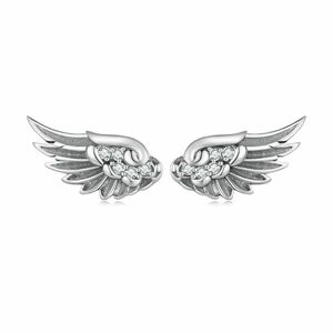 Cercei din argint Angel\'s Shiny Wings imagine