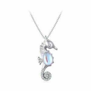 Colier din argint Mystic Seahorse imagine