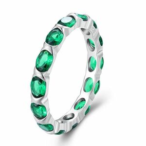 Inel din argint Green Gems imagine