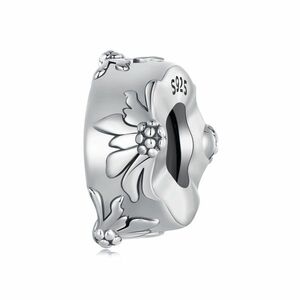 Talisman din argint Silver Blooming flowers imagine