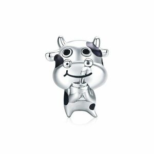 Talisman din argint Funny Cow imagine