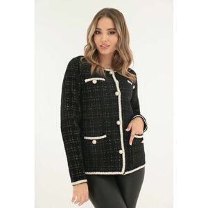 Cardigan elegant negru imagine