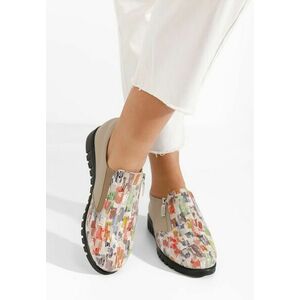 Pantofi casual dama piele Isola multicolori imagine
